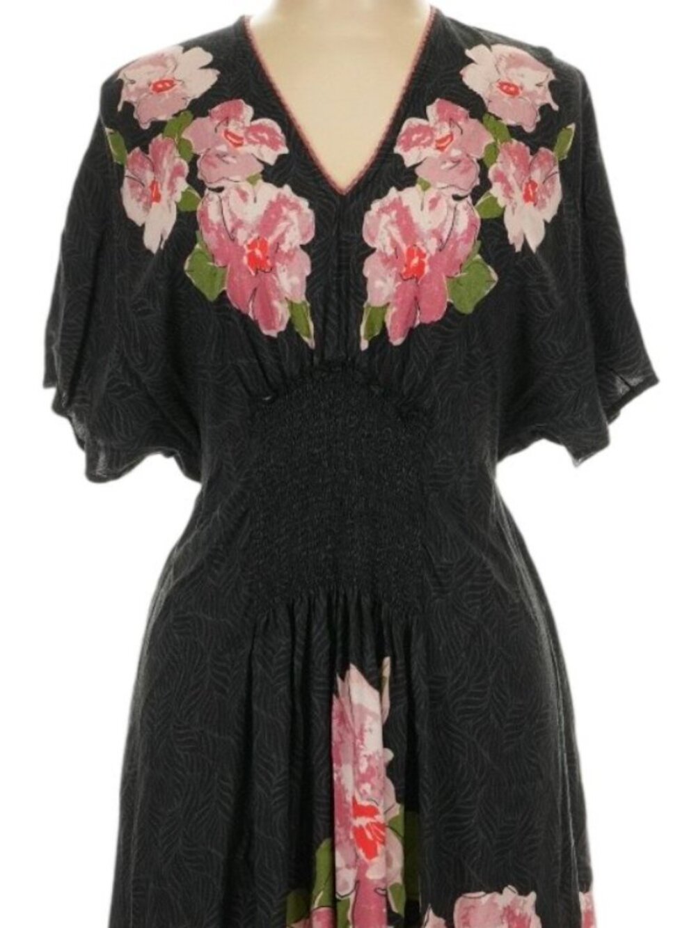 Like new Anthropologies Blank London floral caftan